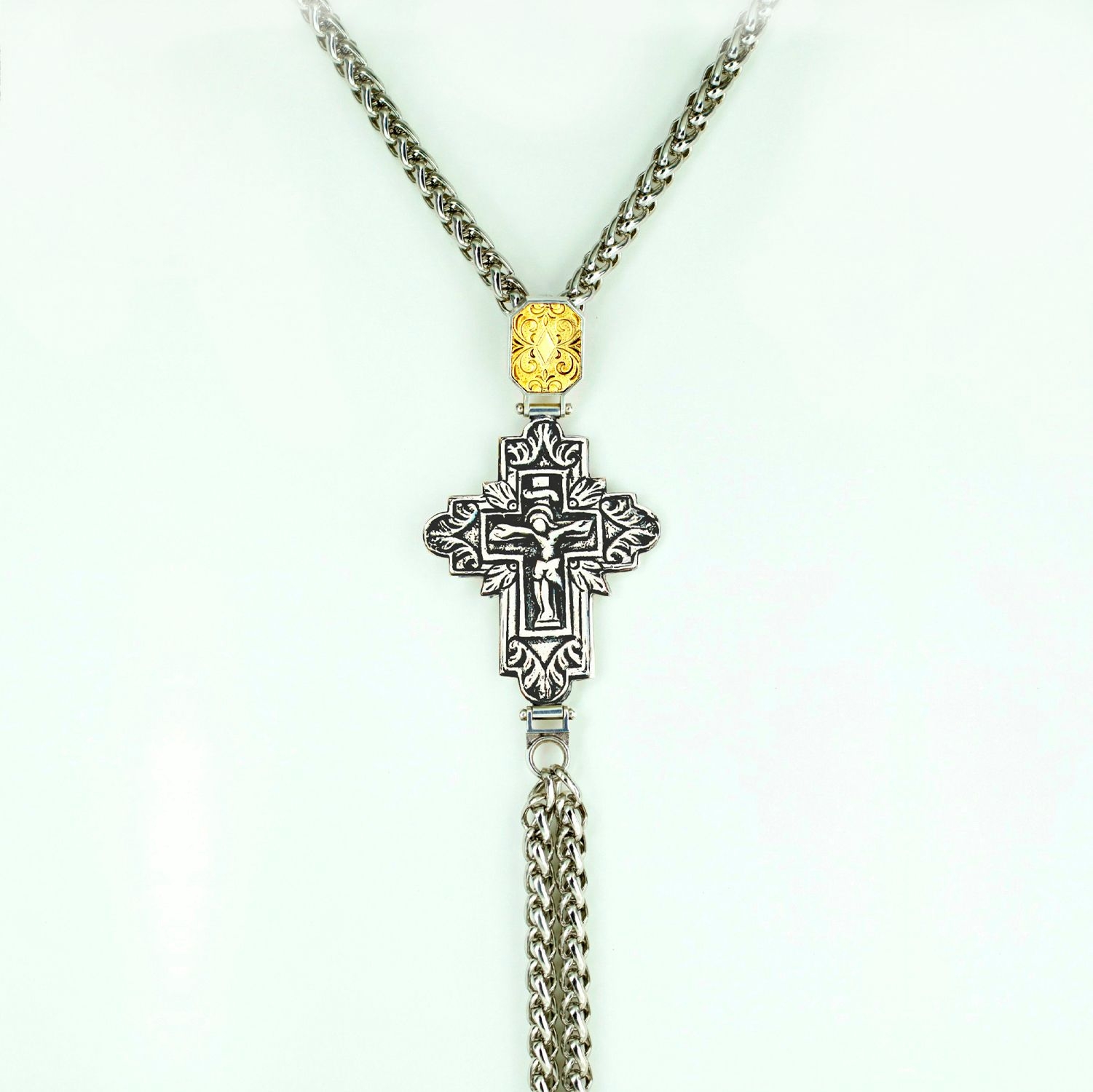 Καδένα Βυζαντινή με Σταυρό ' - ' ΑΝΔΡΙΚΕΣ ΚΑΔΕΝΕΣ & ΜΕΝΤΑΓΙΟΝ